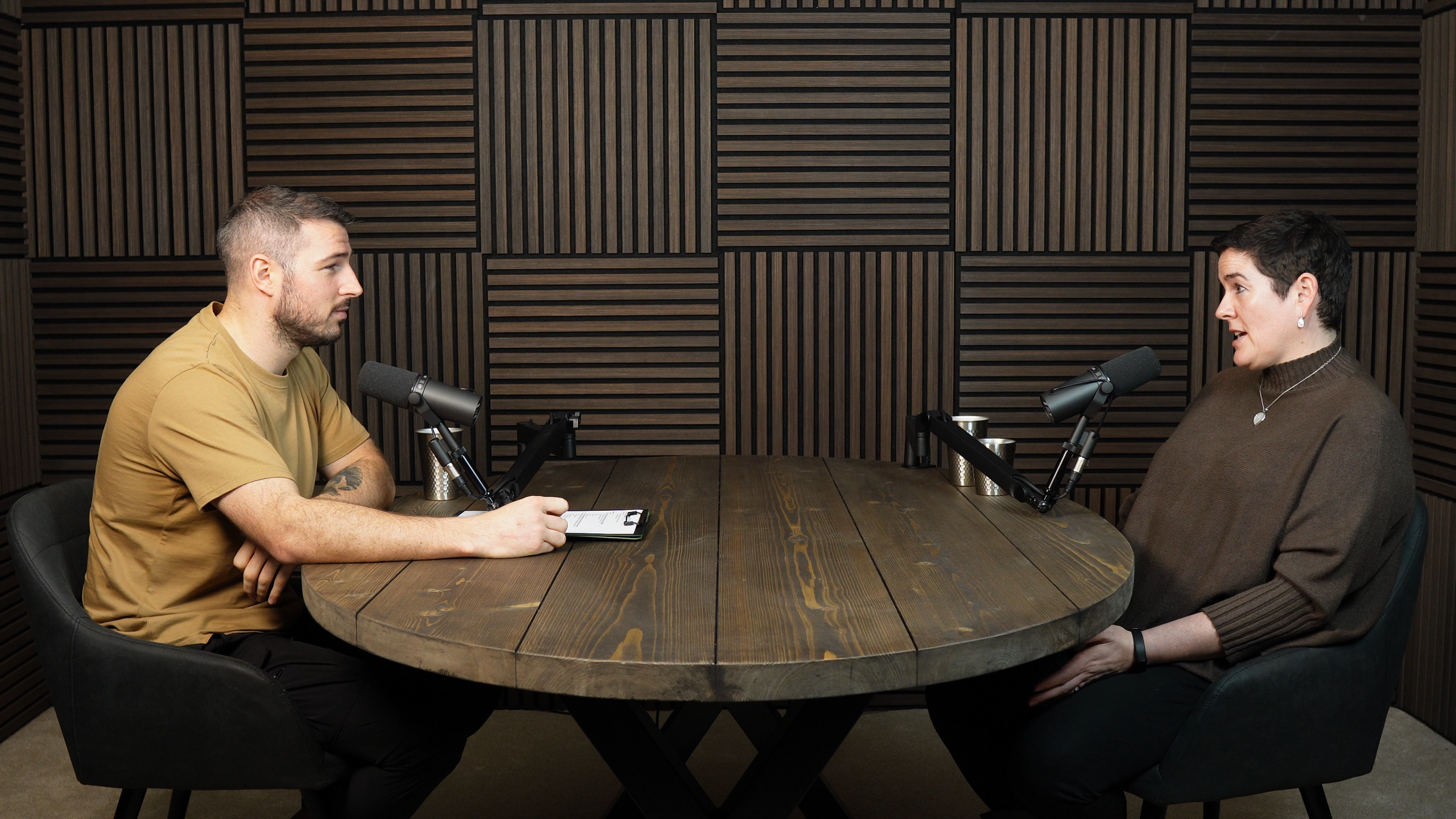 Marie McLaughlin speaking with Ryan McDaid on the Life and Depth Podcast about stress, grief, perimenopause and nature